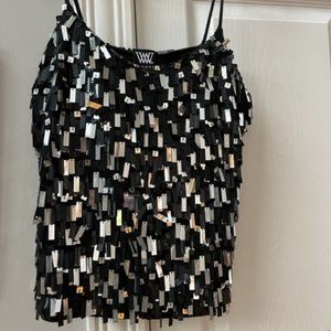 Worth (Brand) Metallic tank top